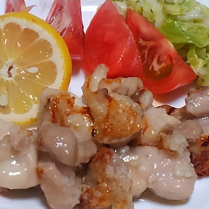 鶏モモ肉の塩糀焼き*